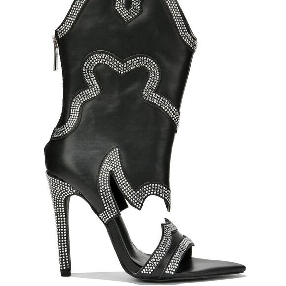 " DOING THE MOST " BLACK/RHINSTONE  ( BRAND NEW !!!!!!!!!!!!!! - Picture 4 of 7